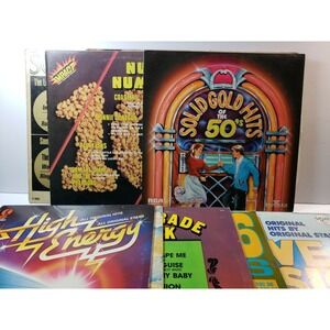 11 Albums Huge Lot Of Hit Record Compilations Hits Of 40s, 50s, 60s, 70s VGorBet